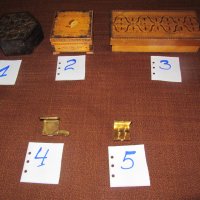 стара дървена кутия, снимка 1 - Антикварни и старинни предмети - 44025870