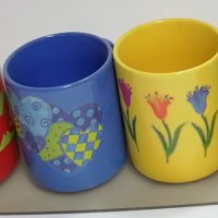 Оригинални керамични чаши в кутия, снимка 1 - Чаши - 27645760