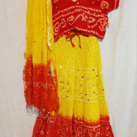 Ленга чоли традиционен комплект от Раджастан- ”Бандеж”, снимка 9 - Рокли - 21055632