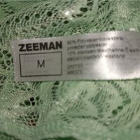 Zeeman M -Нови дантелени бикини в цвят мента, снимка 4 - Бельо - 36799915