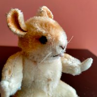 Колекционерска мека играчка Steiff Hamster Goldy , снимка 7 - Колекции - 37743126