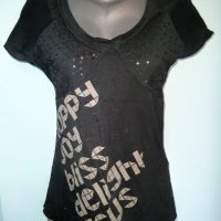 Атрактивна дизайнерска тениска тип блуза с декорации "gsusuindustries", снимка 2 - Тениски - 28294052