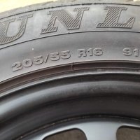 Продавам  метална STEEL джанта с гума DUNLOP за ШКОДА 16 цола, снимка 15 - Гуми и джанти - 35253565