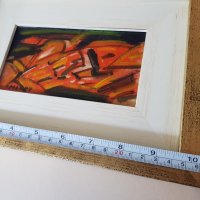 Никола Манев В Облаците маслени бои в перфектна силна рамка, снимка 8 - Картини - 22743956