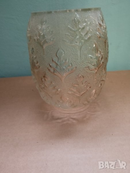 Три стъкла за лампа арт деко, снимка 1