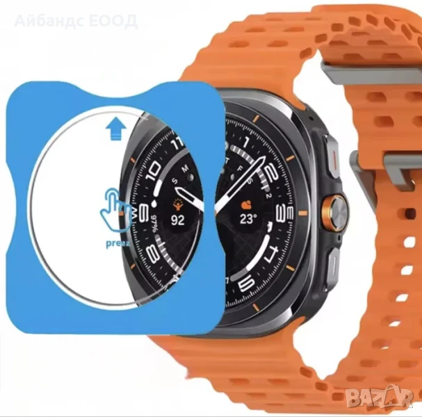Стъклен протектор Tempered glass за Galaxy Watch Ultra 47mm, снимка 1