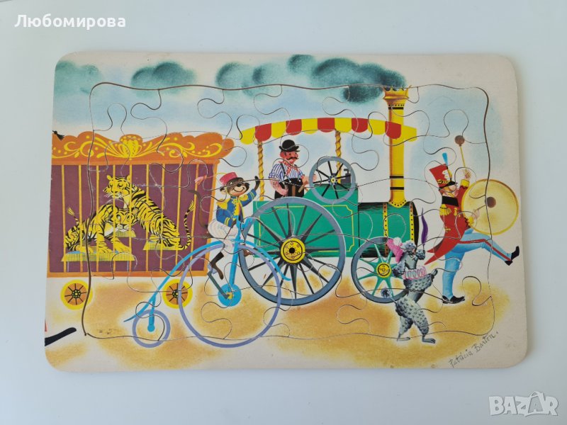 Ретро пъзели на Patricia Bartоn/ дървени, снимка 1