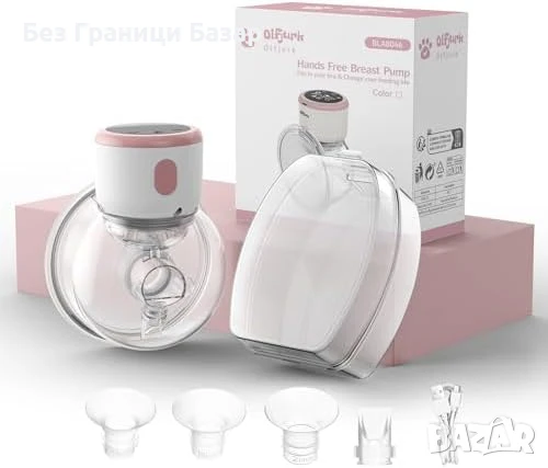 Нова Електрическа Безжична Помпа за Кърмене LCD 4 Режима 3 Вложки, снимка 1