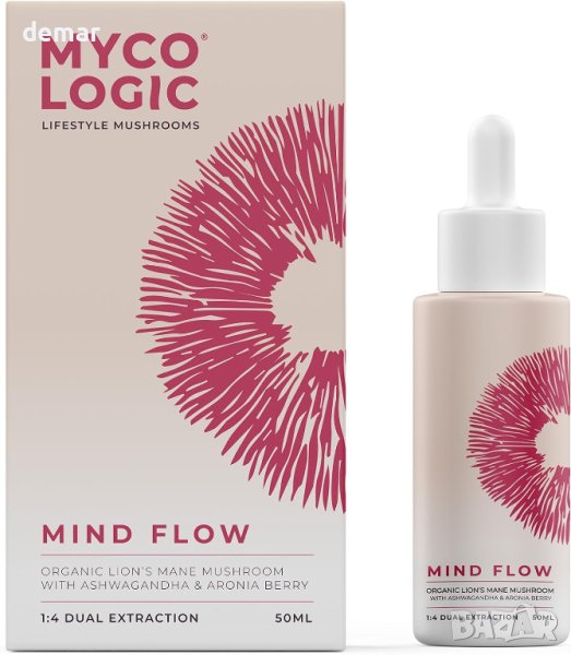 Хранителна добавка от гъби с Ашваганда и Арония Бери, 50 мл, снимка 1