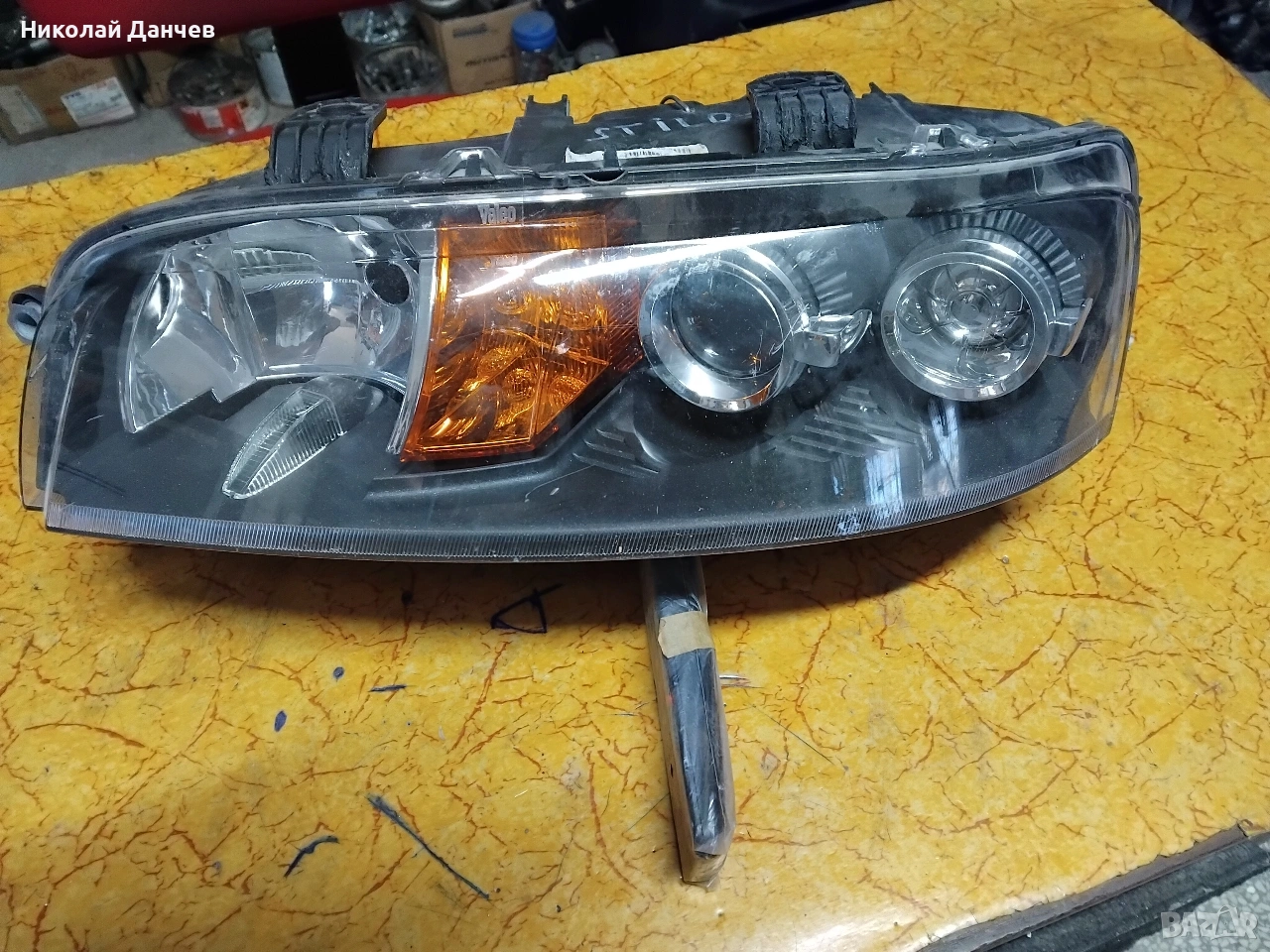 преден фар ляв за Стилов 2005, снимка 1
