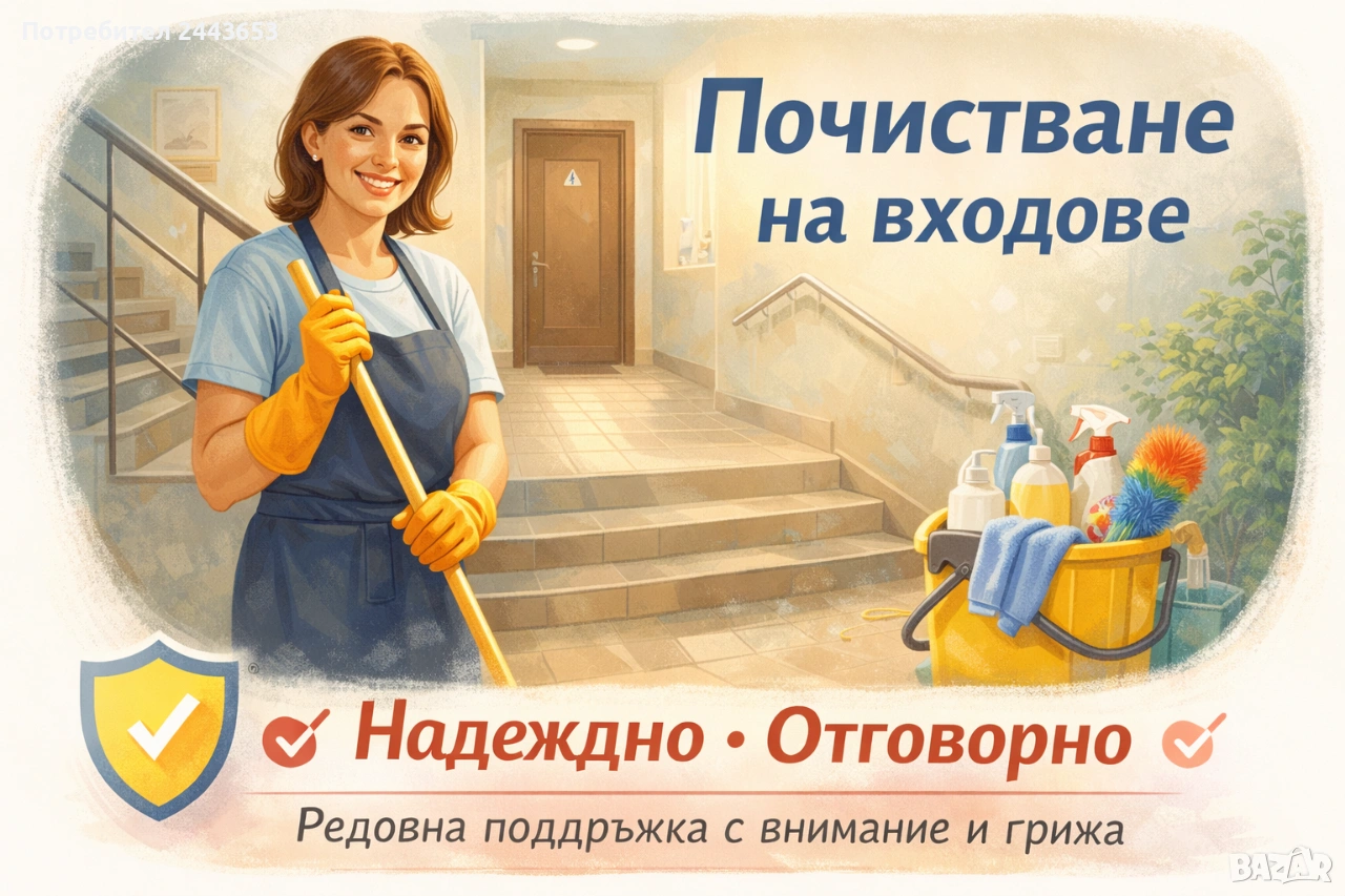 Почистване на входове , снимка 1