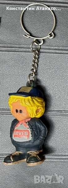 Стар гумен ключодържател LEVI'S, снимка 1