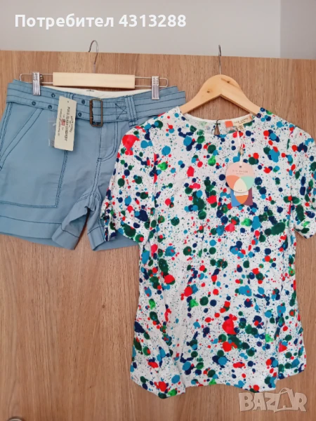 Ted Baker /Polo Ralph Lauren къси пант. и блуза с къс ръкав, снимка 1