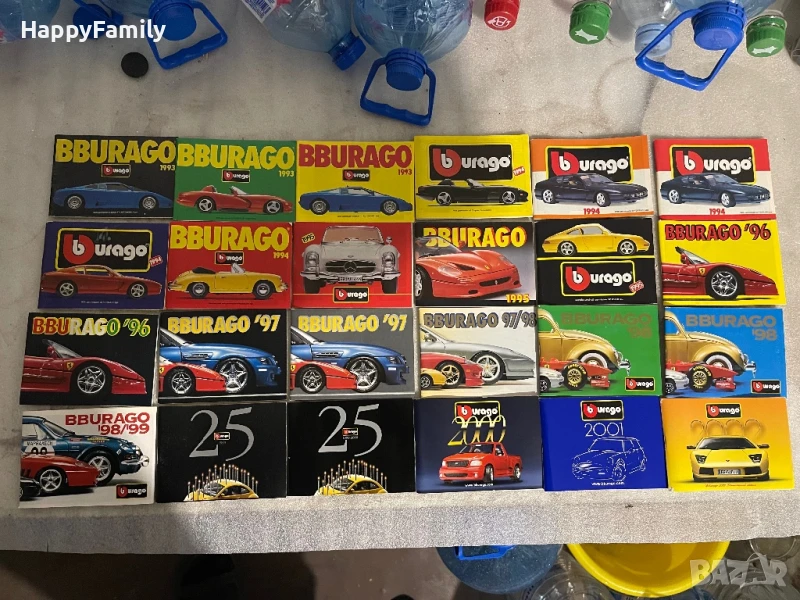 НОВИ стари Bburago Burago Бураго каталози, снимка 1