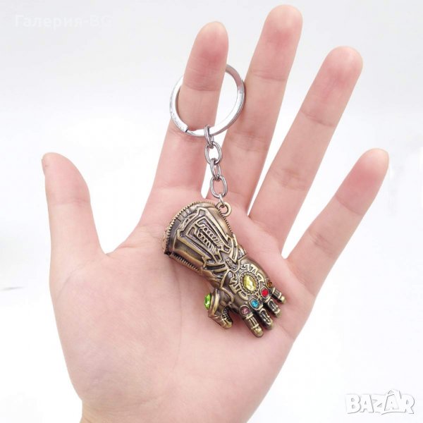 Ключодържател: Ръката на Танос (Thanos, Marvel), снимка 1