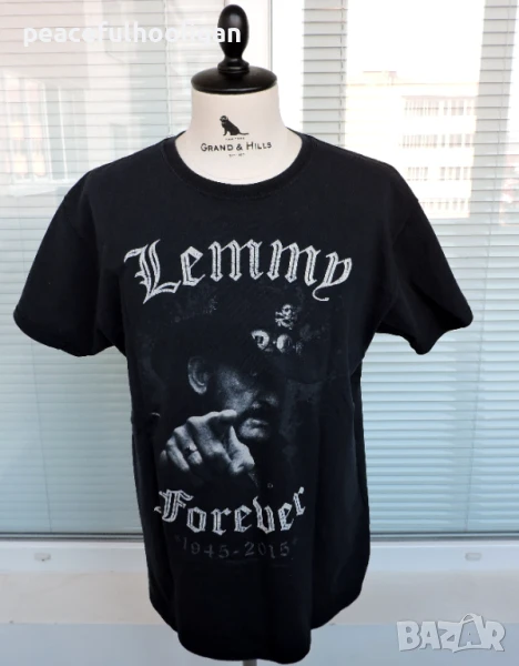 Lemmy Kilmister Memorial T-Shirt - мъжка тениска размер L - официален продукт., снимка 1