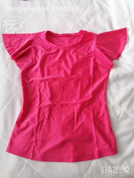 Дамска розова блуза , снимка 1