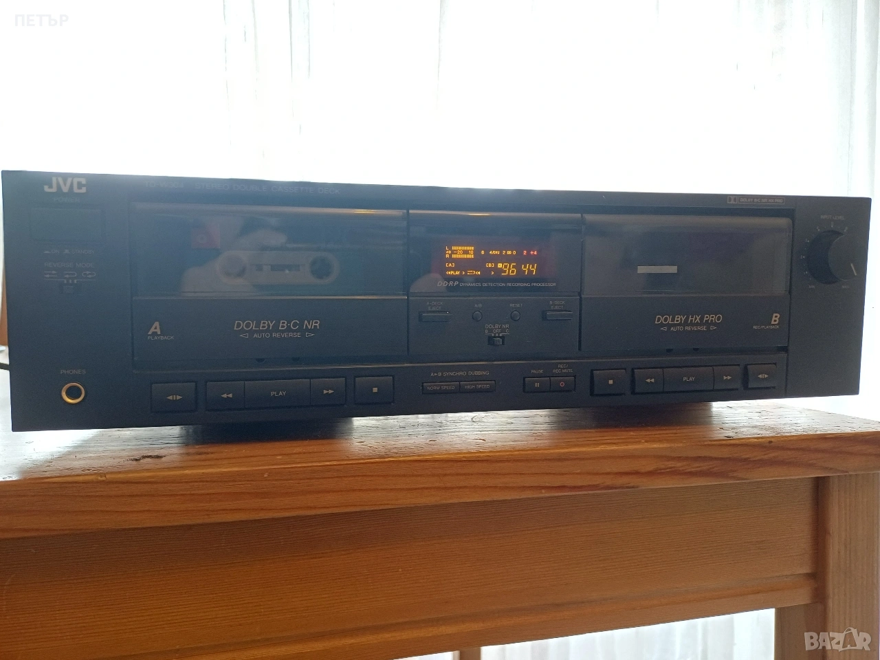 JVC Casetachendeck Model TD - W 304, снимка 1