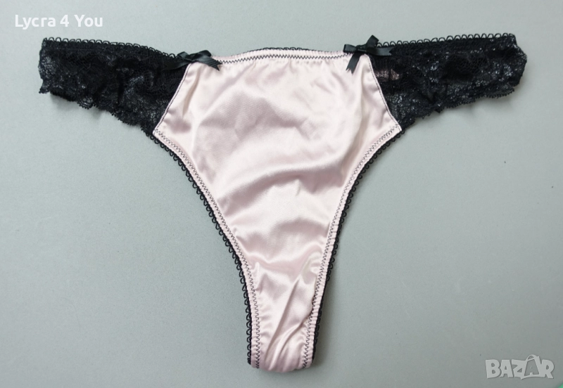 C&A Lingerie M/L светлорозови сатенени прашки, снимка 1