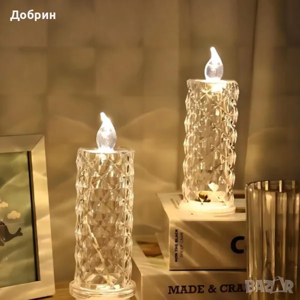 Лампа свещ - Безпламъчна, снимка 1