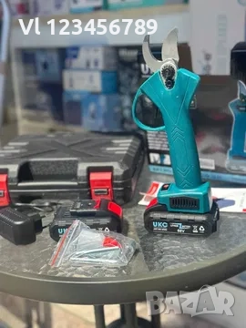 Акумулаторна ножица за клони UKC 8500 – 68V, 2 батерии, снимка 1