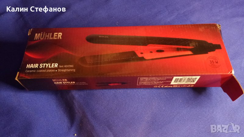 Маша за коса MUHLER hair styler 35w, снимка 1