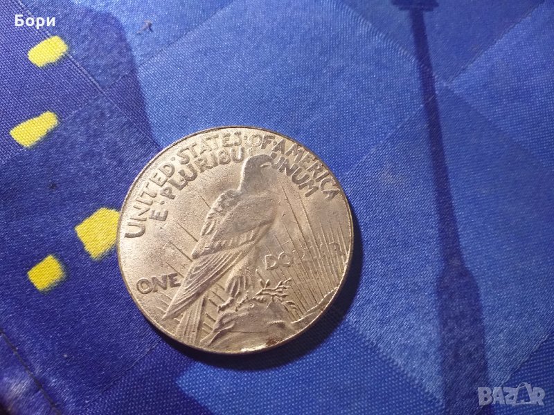 1 долар 1921 г.РЕПЛИКА, снимка 1