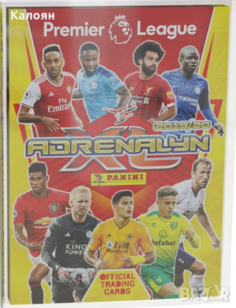 Албум за карти на Висшата лига на Англия сезон 2019-2020 (Панини), снимка 1