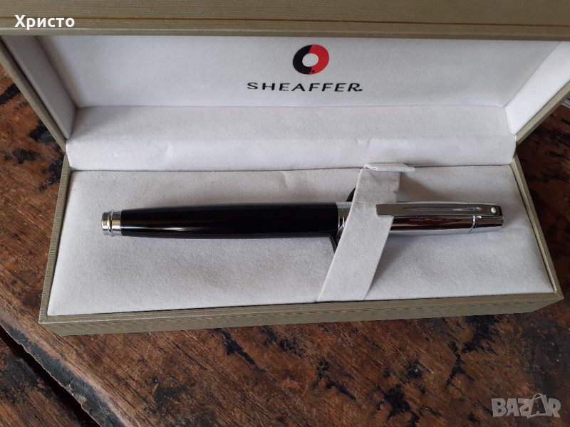 писалка Шефер Германия с конвертор Sheaffer White Dot Prelude Fountain Pen 9314, снимка 1