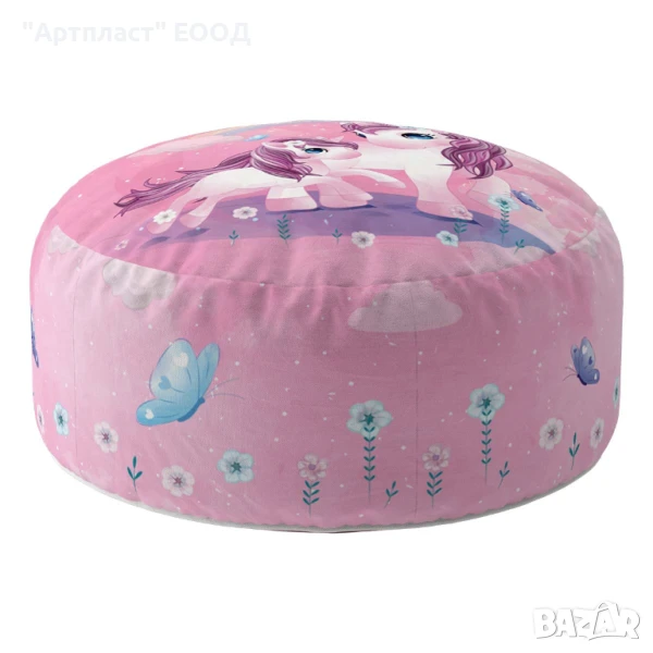 Детски Барбарон Пуф Еднорози, снимка 1