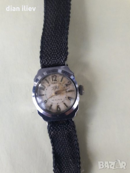 Стар дамски механичен часовник -Заря, снимка 1