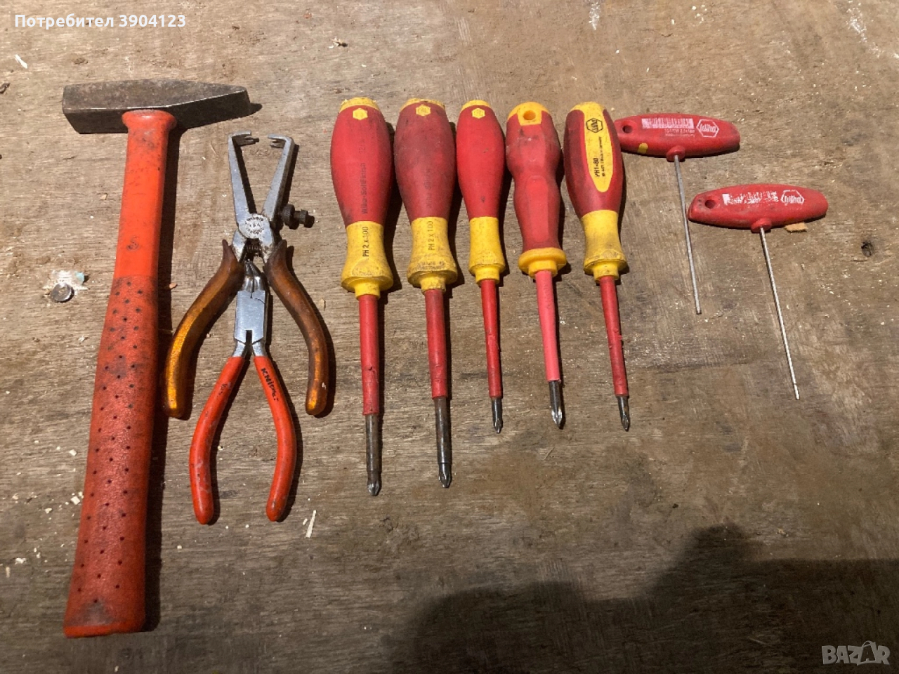 Отвертки и чук  Wiha Knipex Cimco , снимка 1