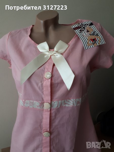 Дамска пижама /комплект/ с къс панталон - разпродажба , снимка 1