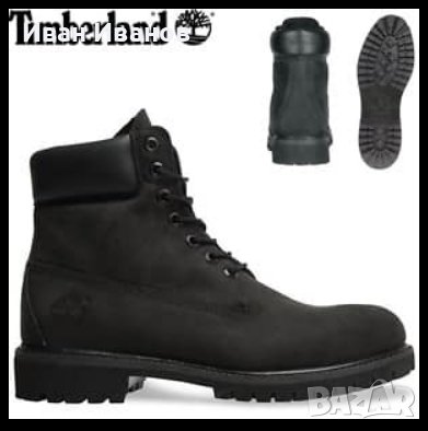 боти Timberland  Black Leather Classic Premium 6305R  номер 43, снимка 1