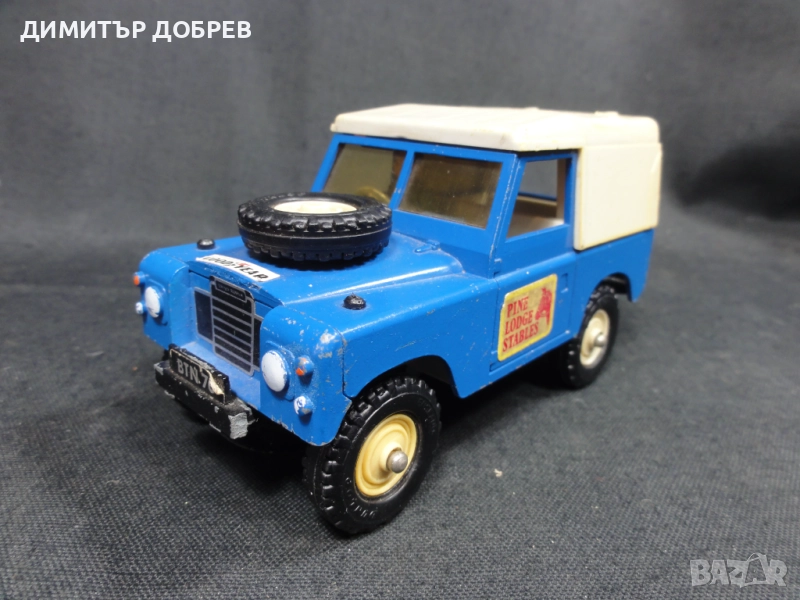 1/32 СТАРА РЕТРО МЕТАЛНА КОЛИЧКА LAND ROVER BRITAINS LTD, снимка 1