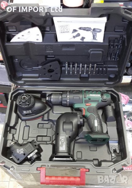 НОВО Aкумулаторен Комбиниран Инструмент PARKSIDE 4в1, снимка 1