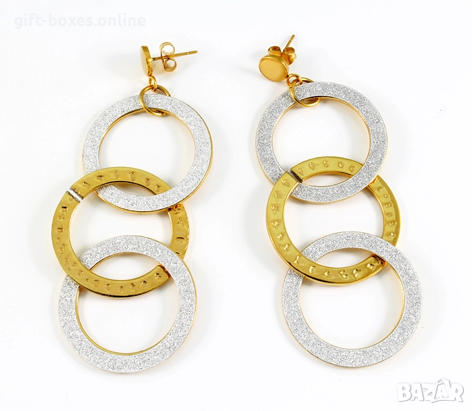 Обеци от стомана, снимка 1