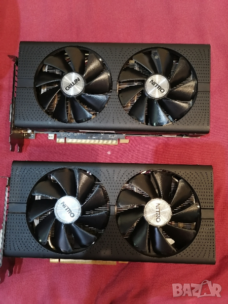 Rx 480 8gb Sapphire 2 броя, снимка 1