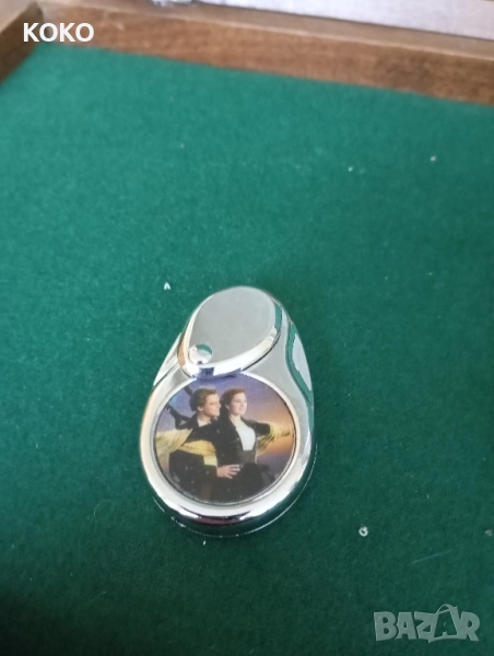 Метална запалка с изображение от филма Титаник, снимка 1