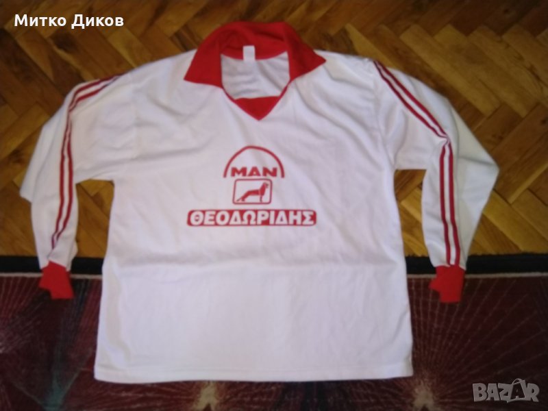 Футболна тениска №8 100%памук дълъг ръкав размер М реален, снимка 1