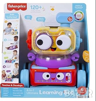 Интерактивен бот Fisher Price - робот, снимка 1