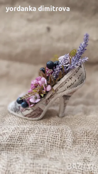 Стилна винтидж обувка. , снимка 1