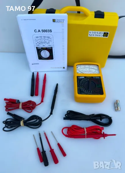 Chauvin Arnoux C.A 5003S - АНАЛОГОВ МУЛТИМЕТЪР неразличим от нов!, снимка 1