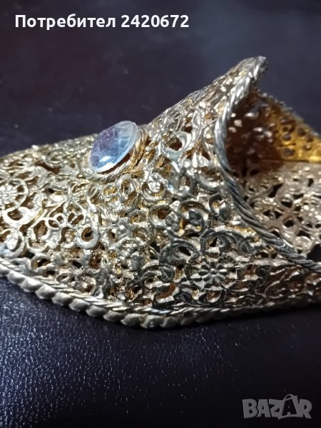 ритуален  бронзов  налъм, снимка 1