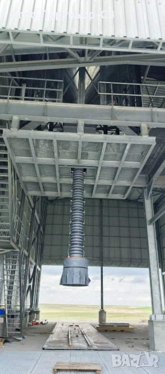 Силози за товарене на камиони+кантар+Телескопичен ръкав , снимка 1