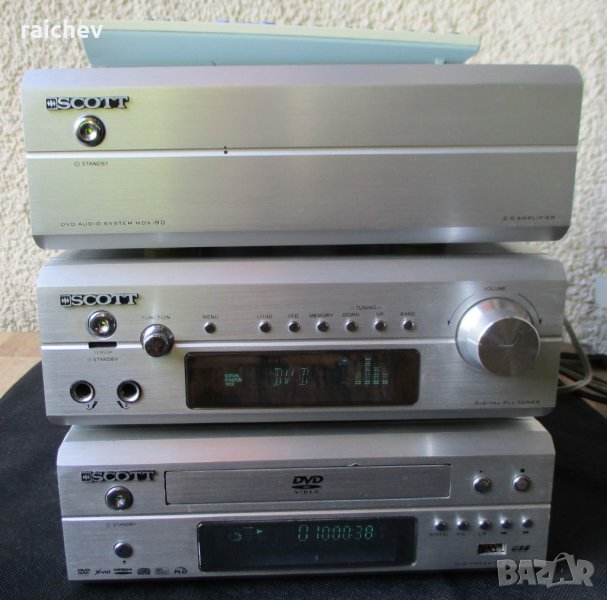 ★ █▬█ █ ▀█▀ ★ SCOTT MDX – i90 – ДВД трикомпонентна система. , снимка 1