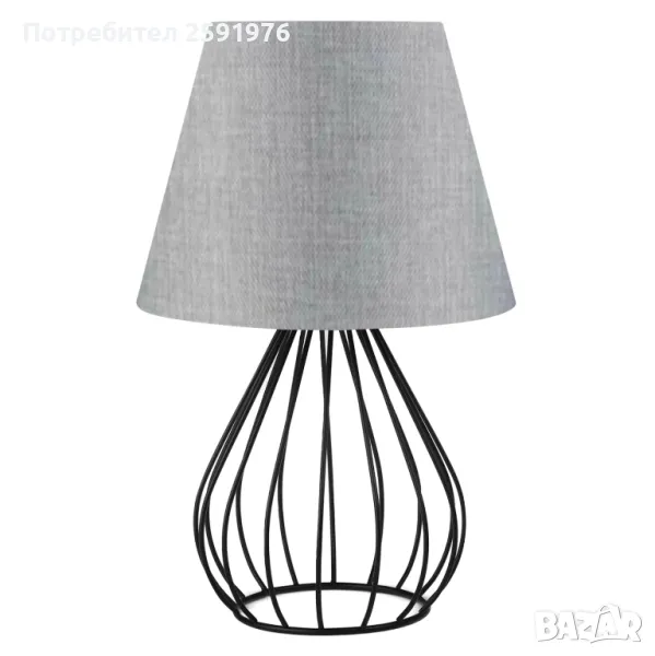 Нощна лампа HM7604, Сив, Промо цена !, снимка 1