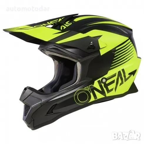 Каска O'NEAL 1SERIES STREAM V.23 BLACK/NEON YELLOW, снимка 1