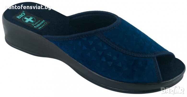 Дамски чехли ADANEX син 36/41, снимка 1