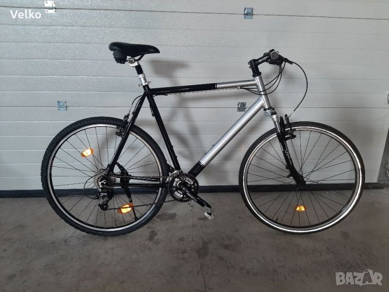 Немски алуминиев велосипед фул Shimano Deore 28", снимка 1